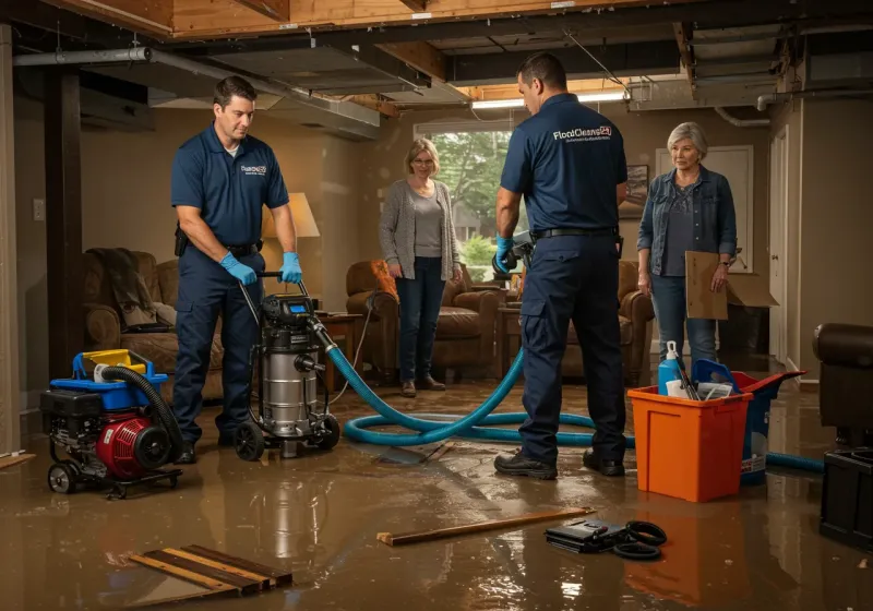 Basement Water Extraction and Removal Techniques process in Crown Point, IN